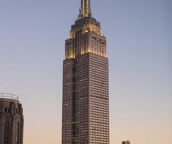 Empire State Building in New York, beeindruckende Architektur